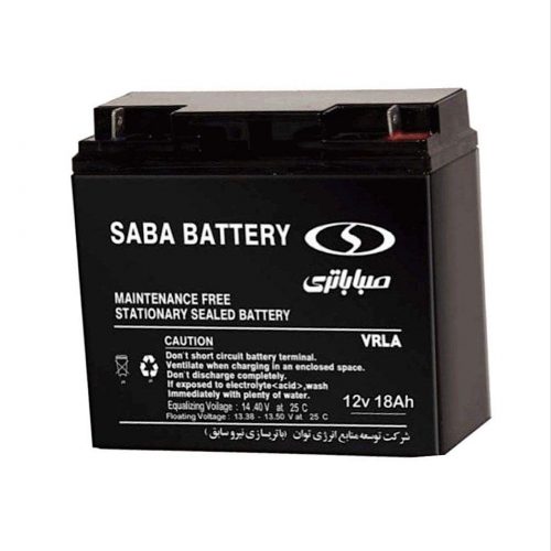 Battery 12 volts 18 amps Saba battery