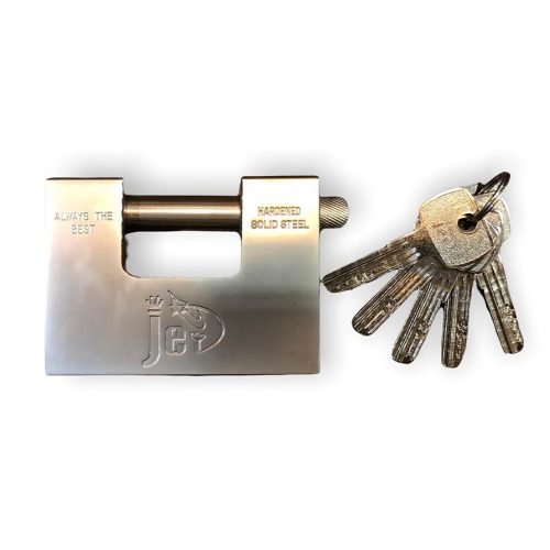 Jet steel book lock 94-5 keys
